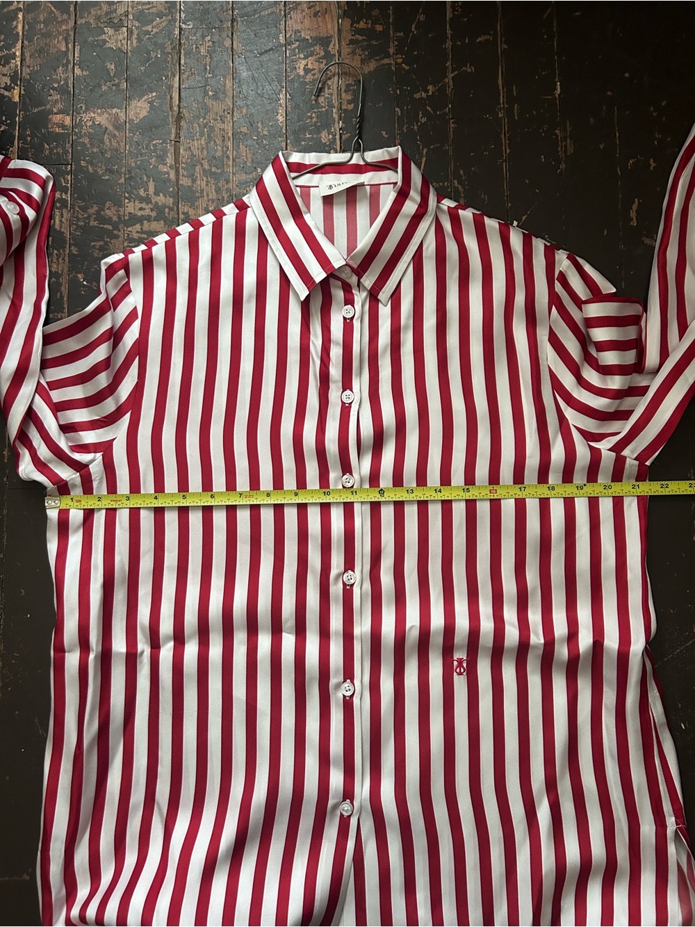 Lilysilk Amalfi Striped Silk Shirt - Picture 9 of 11